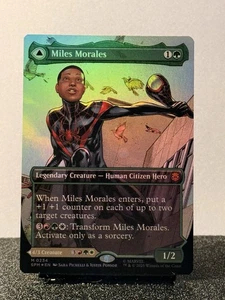 Miles Morales (0234) (Borderless) Marvel's Spider-Man Foil - Picture 1 of 2