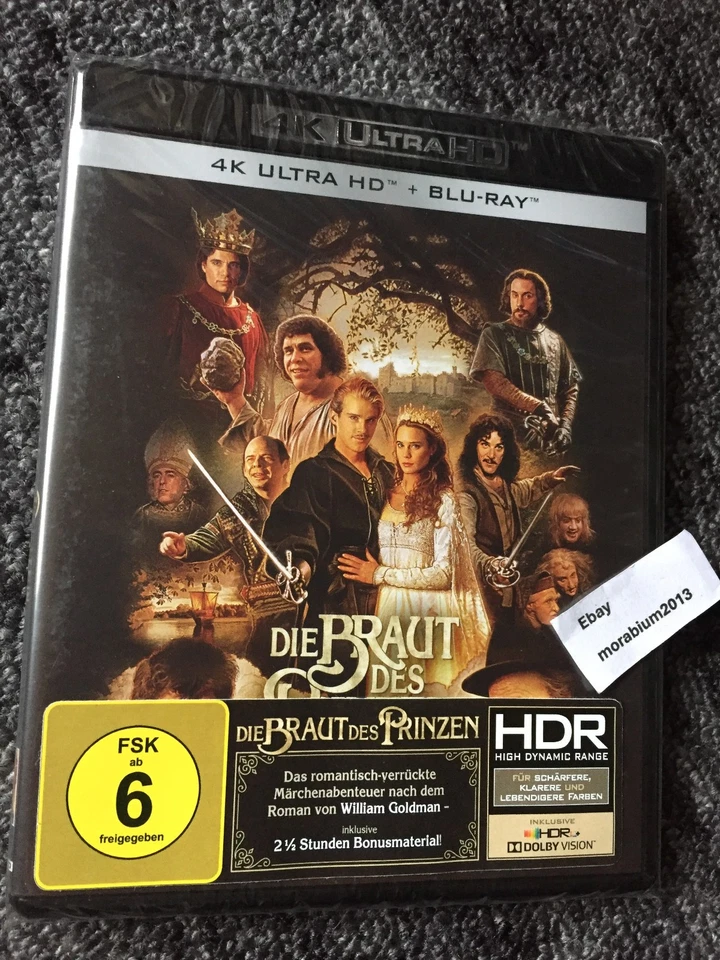 DIE BRAUT DES PRINZEN - 4K ULTRA HD - UHD - NEU - Deutsche Disc - Robin Wright - Bild 1 von 1