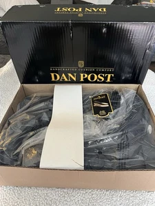 BOTA VAQUERA OCCIDENTAL DAN POST MILWAUKEE DP2110R PARA HOMBRE 12D CUERO MIGNON NEGRO - Imagen 1 de 15