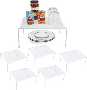 Juego de 6 Estantes de Cocina de Malla Gabinete Estante de Almacenamiento (13.1 x 10.2 Pulgadas),... - Imagen 1 de 5