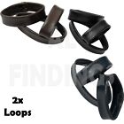 Leather Watch Strap Retaining LOOP 2x  Band Keeper Holder All Colours Smooth