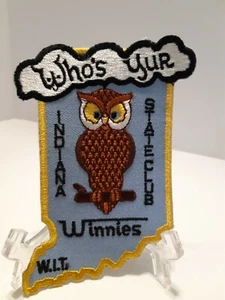 Winnebago viaggiatori internazionali WIT Indiana state club chi è il tuo winnies patch - Foto 1 di 3