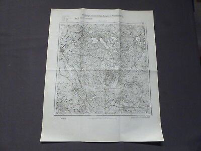 Landkarte Meßtischblatt 1871 Bernsdorf / Ugoszczy In Pommern Kreis Bütow, 1945 • 14.98€