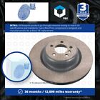 Brake Disc Single Vented fits BMW X5 F15 2.0D Rear 13 to 18 385mm Blue Print New
