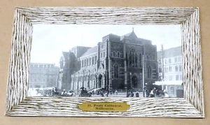 ANTIQUE UNUSED POSTCARD 1909 ST PAUL'S CATHEDRAL MELBOURNE REAL PHOTO - Foto 1 di 2