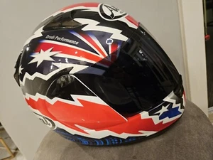 Arai Quantum II Replica Doohan ok Jubilee Street Bike Helmet like new - Picture 1 of 16