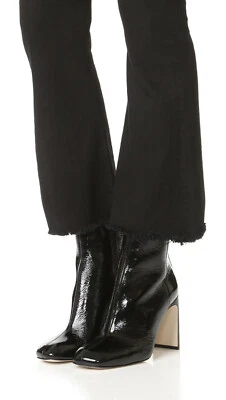 NIB $595 Rag & Bone Ellis Ankle Boots Booties in Black Patent Leather 39.5/9 9.5 - Image 1 of 4