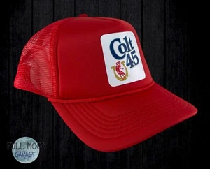 Nuevo Colt 45 Etiqueta Vintage Espuma Para Hombre Camionero Snapback Gorra Sombrero - Imagen 1 de 4