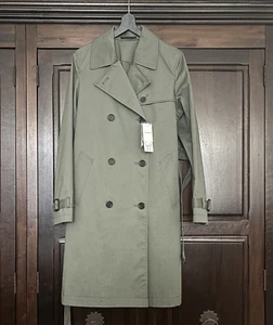 Neu! UNIQLO Damen Mantel Trenchcoat Grün / OLIVE Größe S Water repellant NEU - Bild 1 von 3