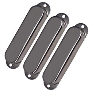 3x Guitar SSS Closed Metal Single Coil Pickup Cover, For Style Guitars New