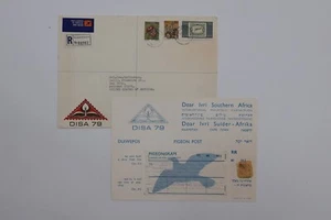 PIGEON POST SOUTH AFRICA PIGEONGRAM Disa 79 1979 COL HEFFERNON AZ local post - Picture 1 of 5