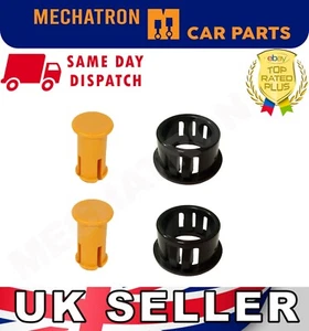 2X FORD TRANSIT 2000-2014 PUERTA TRASERA COMPROBAR EL BOTÓN DE LIBERACIÓN DE LA CORREA Y EL CONJUNTO DE ADORNOS - Imagen 1 de 5