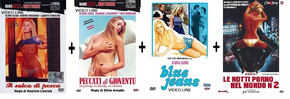 Blue Jeans DVD (1975) (4 DVD-Filme) - Gloria Guide .....NEU - Bild 1 von 1