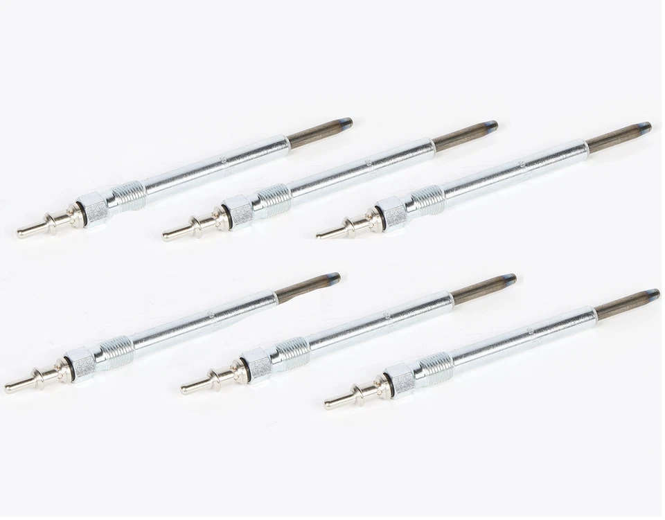 Set Of 6 Steel Diesel Glow Plugs ACDelco For Mercedes Benz E320 W211 2005-2006 - Image 1 of 1