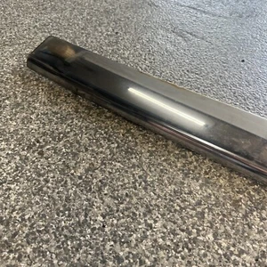 94-96 Jaguar XJS Rear Bumper Chrome Overlay Trim Molding Center Middle - Picture 1 of 5