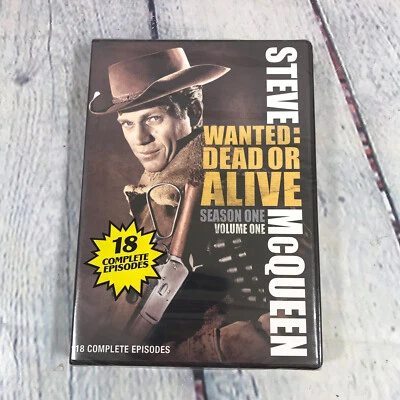Wanted Dead or Alive - Season 1 Vol. 1 DVD 2010 2-Disc Set New Sealed - Image 1 of 3