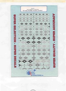 1/72 SuperScale Aufkleber US Insignia Lo Viz grau FS 17038 36495 36375 36237 72-274 - Bild 1 von 1