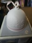 1991 Lladro Bell Spring Bell #7613 With Box Pink