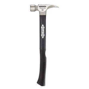 Hammer 16 oz. Milled Curved Fiberglass Black 18 in. Handle Magnetic Nail Starter - Picture 1 of 6
