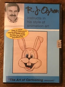*NEW* R.J. Ogren The Art of Cartooning DVD ADVANCED Class 1 Hour - Picture 1 of 2