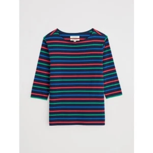 Seasalt Sailor 3/4 Sleeve Top - Tri Breton Maritime Glade - 8 12 14 16 18 - BNWT - Picture 1 of 4