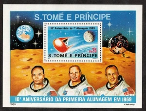 Sao Tome et Principe        582         MNH OG Souvenir Sheet    - Picture 1 of 1