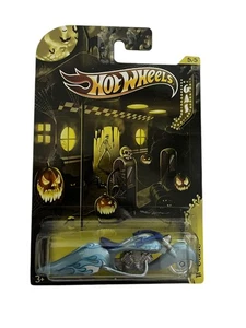 Hot Wheels 2012 Happy Halloween W-Oozie 5/5 Moto Kroger Esclusiva Blu - Foto 1 di 3