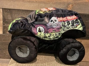 Monster Jam excavadora de tumbas camión de peluche juguete peluche peluche almohada niños - Imagen 1 de 8
