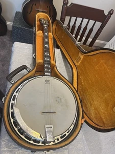 Alvarez 1970s bowtie 4 String Banjo, Plays Great! Very Nice Condition. - Picture 1 of 12