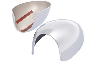 Cubiertas de espejo cromadas URO Parts 971000 para 02-08 Mini Cooper Foto 1 de 4