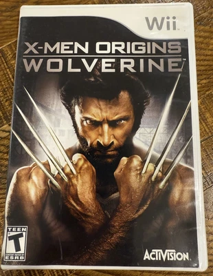 X-Men Origins Wolverine - Nintendo Wii Completo CIB con Manual *ENVÍO GRATUITO* Foto 1 de 3