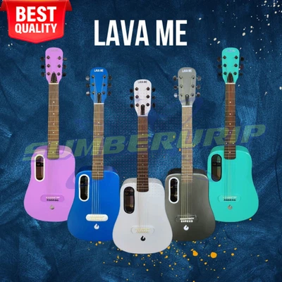 ACOUSTIC GUITAR FOR BEGINNER CUSTOM LAVA ME 3/4 (36 inches)  MERANTI WOOD - Image 1 of 4