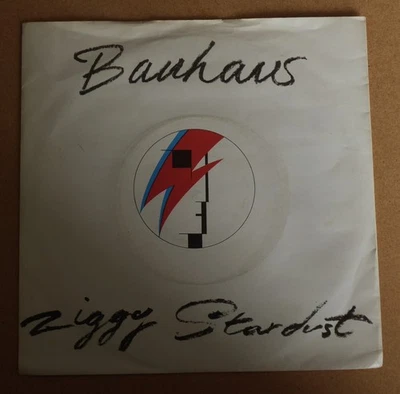 BAUHAUS - ZIGGY STARDUST (1982 7" single in PS) DANIEL ASH, PETER MURPHY * EX - Image 1 of 4