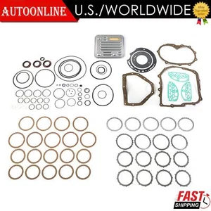 A604 4-SP Transmission Master Overhaul Rebuild Kit For 90-Up Stage 5 40TE F4AC1 - Picture 1 of 18