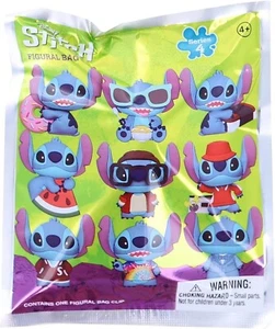 Disney Lilo & Stitch Series 4 3D Foam Bag Clip | One Random - Picture 1 of 2