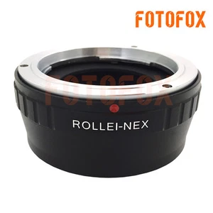 QBM-NEX Rollei QBM 35 mount lens to Sony NEX E mount adapter A5000 NEX-5T NEX-3N - Picture 1 of 10