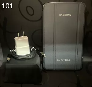 Samsung Galaxy Tab 3 7.0 SM-T217S Black 7” 8GB Wi-Fi/4G Sprint BUNDLE w/ CASE - Picture 1 of 6