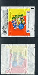 1980-81 Topps paquete de cera de baloncesto envolvente casillero de tarjetas variación anuncio TRB 1182 - Imagen 1 de 1