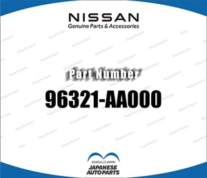NISSAN MIRROR ASSEMBLY INSIDE R34 1999/10-2000/08 96321-AA000 Genuine OEM - Picture 1 of 2