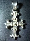 TRAVIS WALKER Gothic Cross Pendant Necklace Top Charm