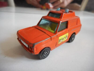 Corgi Juniors Range Rover Police Rescue in Orange - Bild 1 von 2