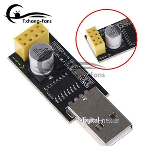 1pcs ESP01 Programmer Adapter UART GPIO0 ESP-01 Adaptateur ESP8266 USB A2TF - Picture 1 of 3