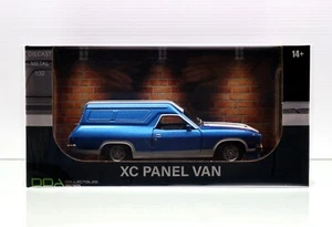 DDA 1:32 Ford XC Panel Van Dark Blue With White Stripes Diecast Collectibles - Picture 1 of 9