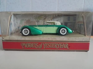 Y17 Matchbox Models of Yesteryear 1938 Hispano Suiza Green - Picture 1 of 7