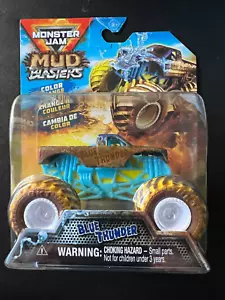 2025 Spin Master Monster Jam Fango Blaster Cambia Colore Tuono Blu - Foto 1 di 4