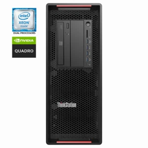 LENOVO THINKSTATION P710 2X XEON E5-2620 V4 64GB 512GB SSD 4TB HDD P4000 8GB GPU - Picture 1 of 2