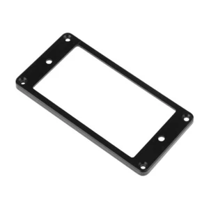 Guitar Humbucker Replacement Mounting Ring NECK Position FLAT TOP, New- Black - Bild 1 von 3