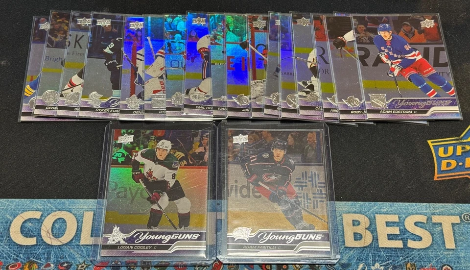2023-24 Upper Deck Extended Young Guns Silver Foil U-Pick! #701-730! - Image 1 of 1