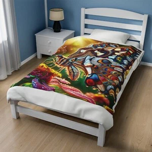 Samt Plüschdecke. Perfekt, 😎 - Bild 1 von 5