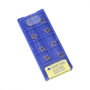 Insertos de carburo CNC Sumitomo CCMT060202N-SU CCMT21.50.5ESU AC530U 10 un./1 caja - Imagen 1 de 2